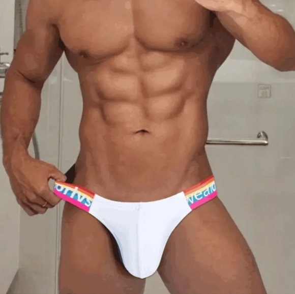 Cotton Triangle Men's Strechy Brief - Picture 5 of 6